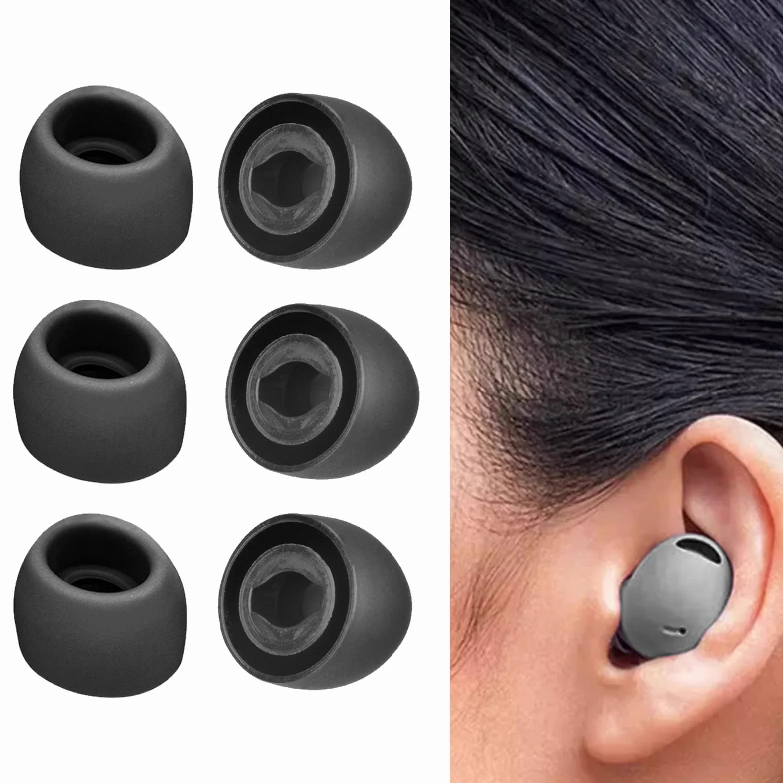 Samsung Galaxy Buds Pro silikonowe zatyczki do uszu 3 pary SM-R190