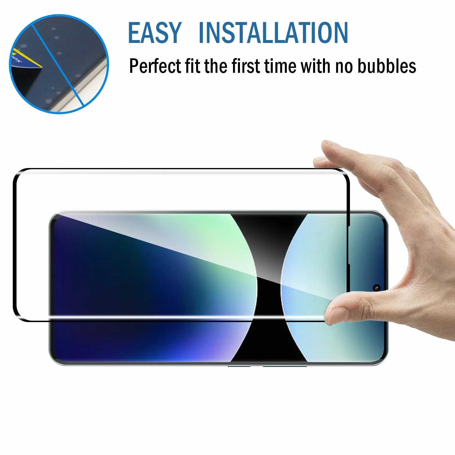 Szkło hartowane do Xiaomi Redmi Note 14 Pro+ 2+2 Pakiet Ochraniacz ekranu i osłona obiektywu 9H HD-Clear
