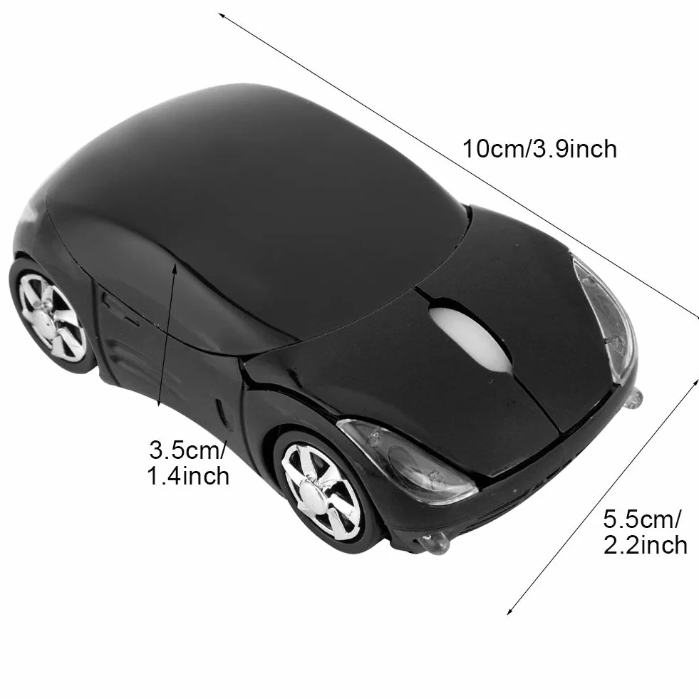 Bezprzewodowa mysz dla dzieci 2,4 GHz 1600 DPI z odbiornikiem USB
