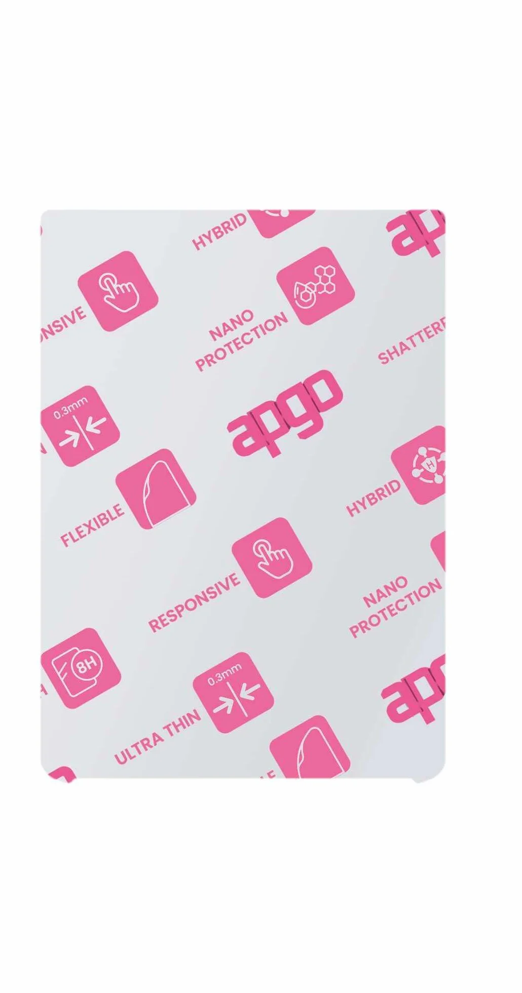 apgo Hybrid Glass Screen Protector do POCKETBOOK Verse Pro 634, szkło hybrydowe, zamiennik hartowanego