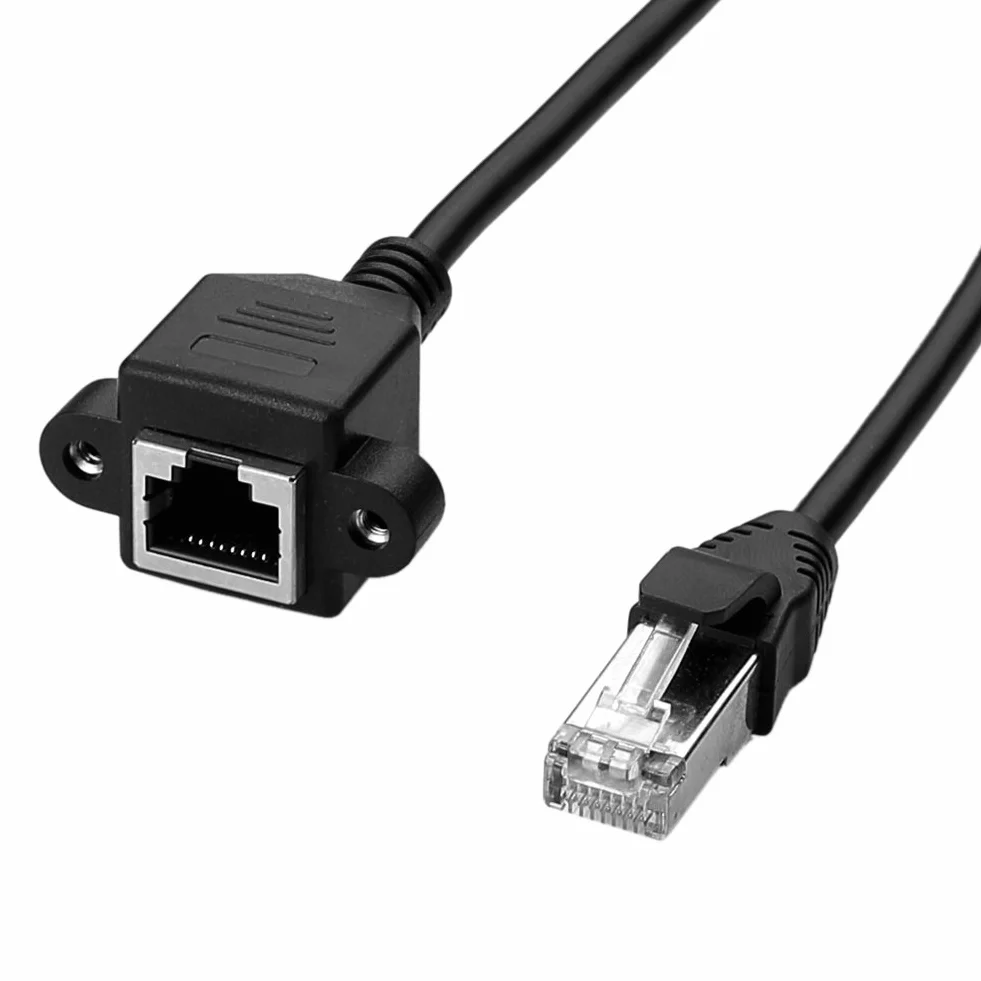 Cat5 przedłużacz Ethernet Gigabit Lan RJ45, wtyczka na gniazdo, kabel krosowy do 250 MHz FTP Molded kabel do przełącznika, routera, modemu, panelu krosowego, punktu dostępowego, paneli