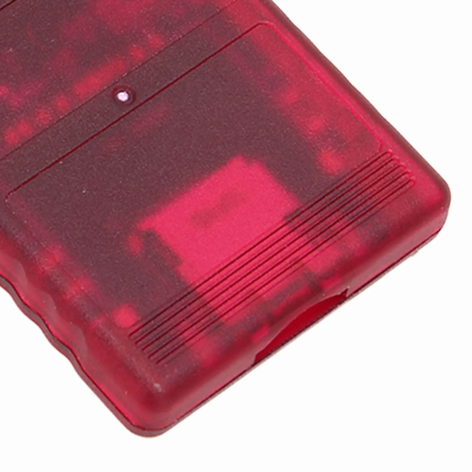 Adapter Czytnika Kart PS2 MX4SIO SIO2SD, Ręcznie Wykonany Stabilny Zamiennik Adaptera Kart MX4SIO TF dla PS2(Czerwony)