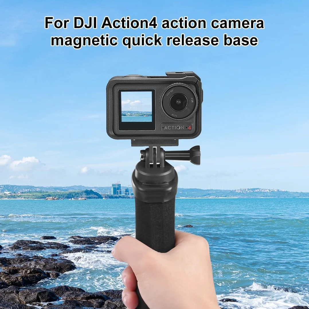 PULUZ Szybkozłączka magnetyczna do DJI Osmo Action 5 Pro 360 podstawa adaptera magnetycznego