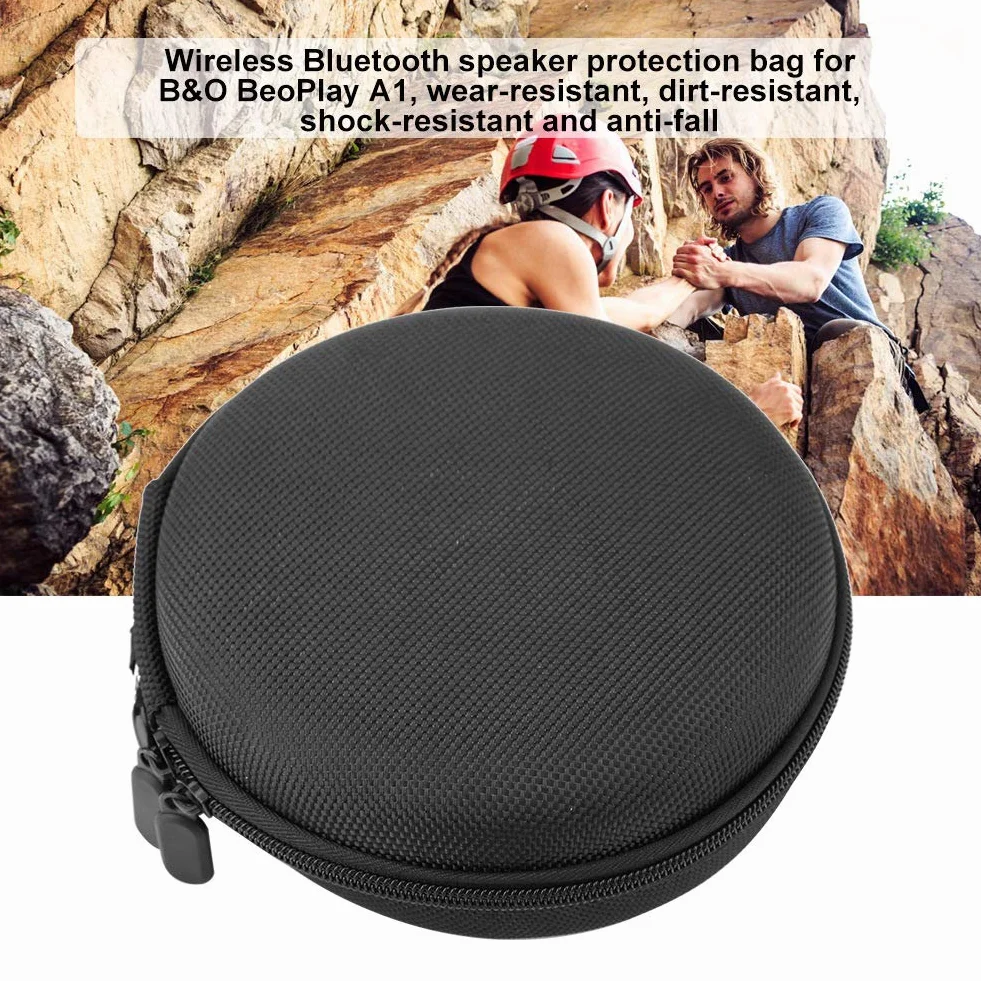 Vbest life Przenośna torba do przechowywania z głośnikiem Bluetooth, pełna ochrona głośnik Bluetooth przechowywanie etui do B&O BeoPlay A1