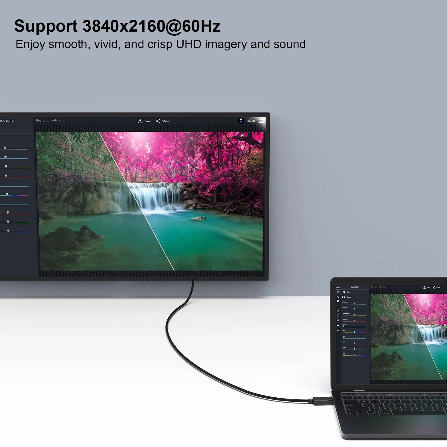 BENFEI Certyfikat VESA: kabel DisplayPort na DisplayPort 1,8 m, kabel DP do DP męski na męski, obsługuje 4K przy 60 Hz, 2K przy 165 Hz, kompatybilny z Lenovo, Dell, HP, ASUS i innymi