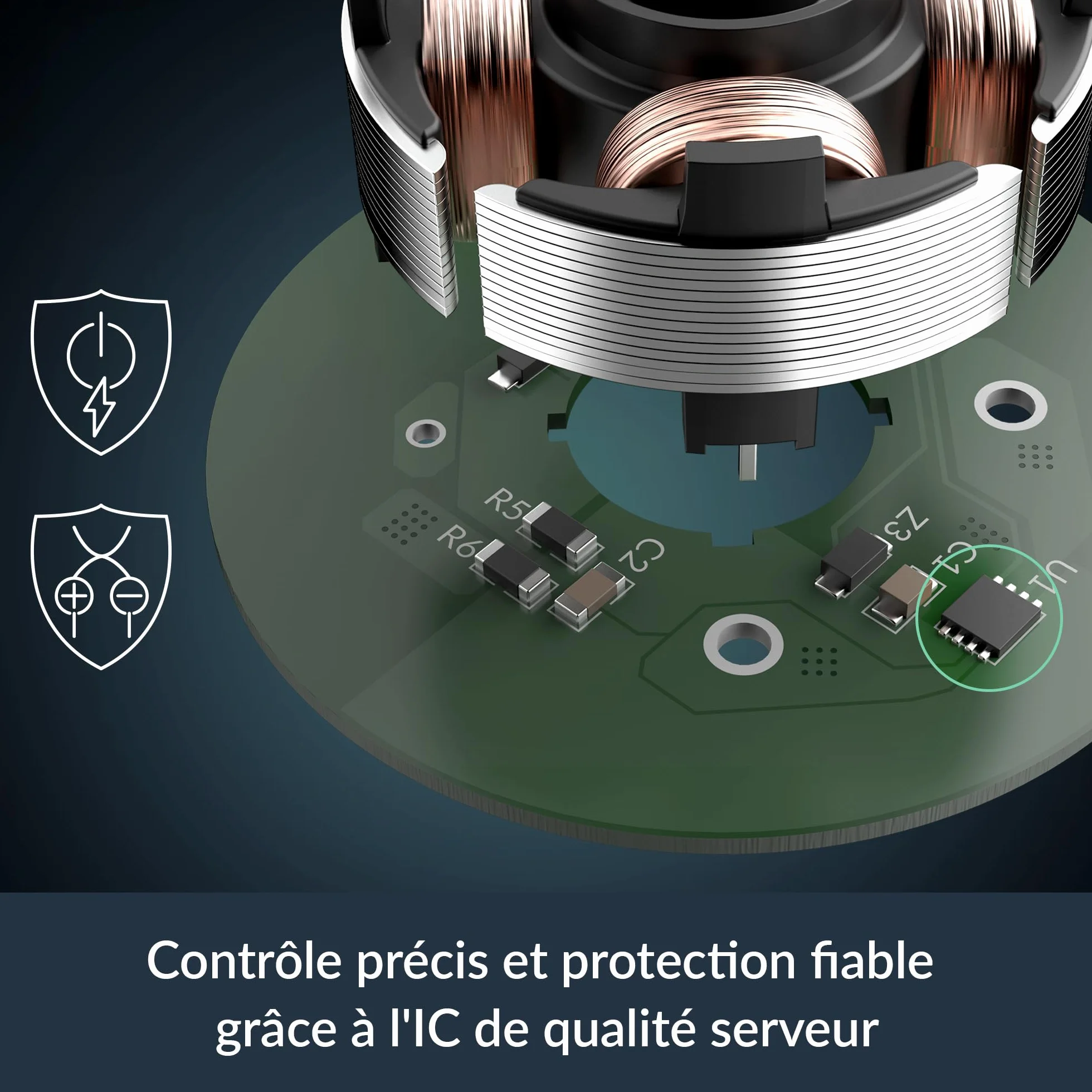 ARCTIC P12 Pro Reverse – 120 mm Najwyższej jakości wentylator rewersyjny z rozdzielaczem, Wentylator PWM z rozgałęźnikiem kabla Y, 500-3000 rpm, 0 rpm <5% PWM, hydrodyn. łożyskiem, 4-Pin - Czarny