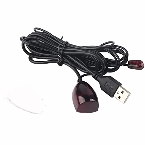 Przedłużacz Sygnału IR, Pilot USB na podczerwień Ukryty Zestaw Systemowy, Przedłużacz IR i Kabel Odbiornika, do Domu, Hotelu i Innych Dekoderów Ukryte lub Wspólne Korzystanie z