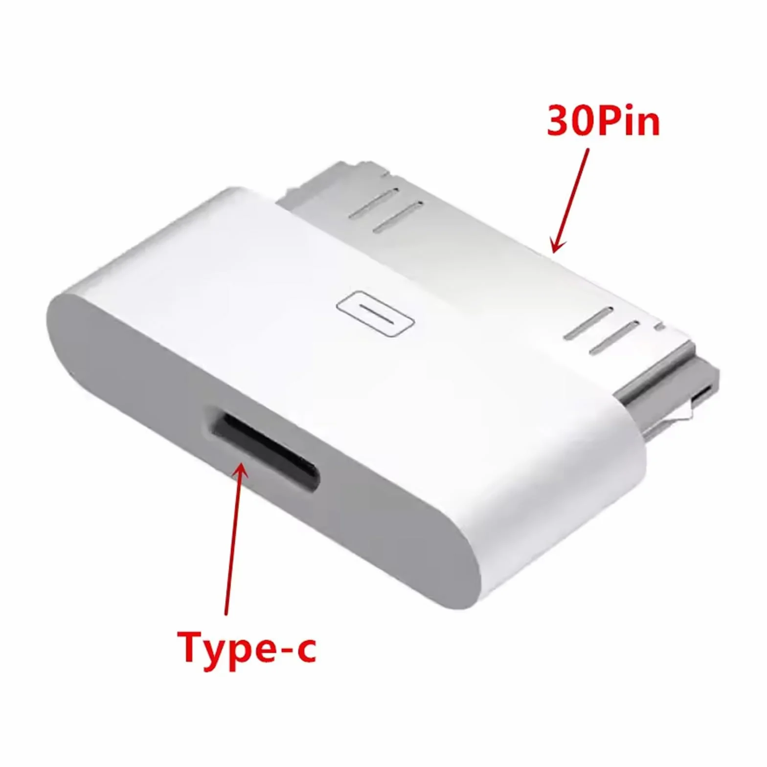 Adaptery 30-pinowe na USB C 8-pinowe do wielu urządzeń, takich jak Pad 1 2 3 i telefon 4 4S, nie są wymagane konfiguracje