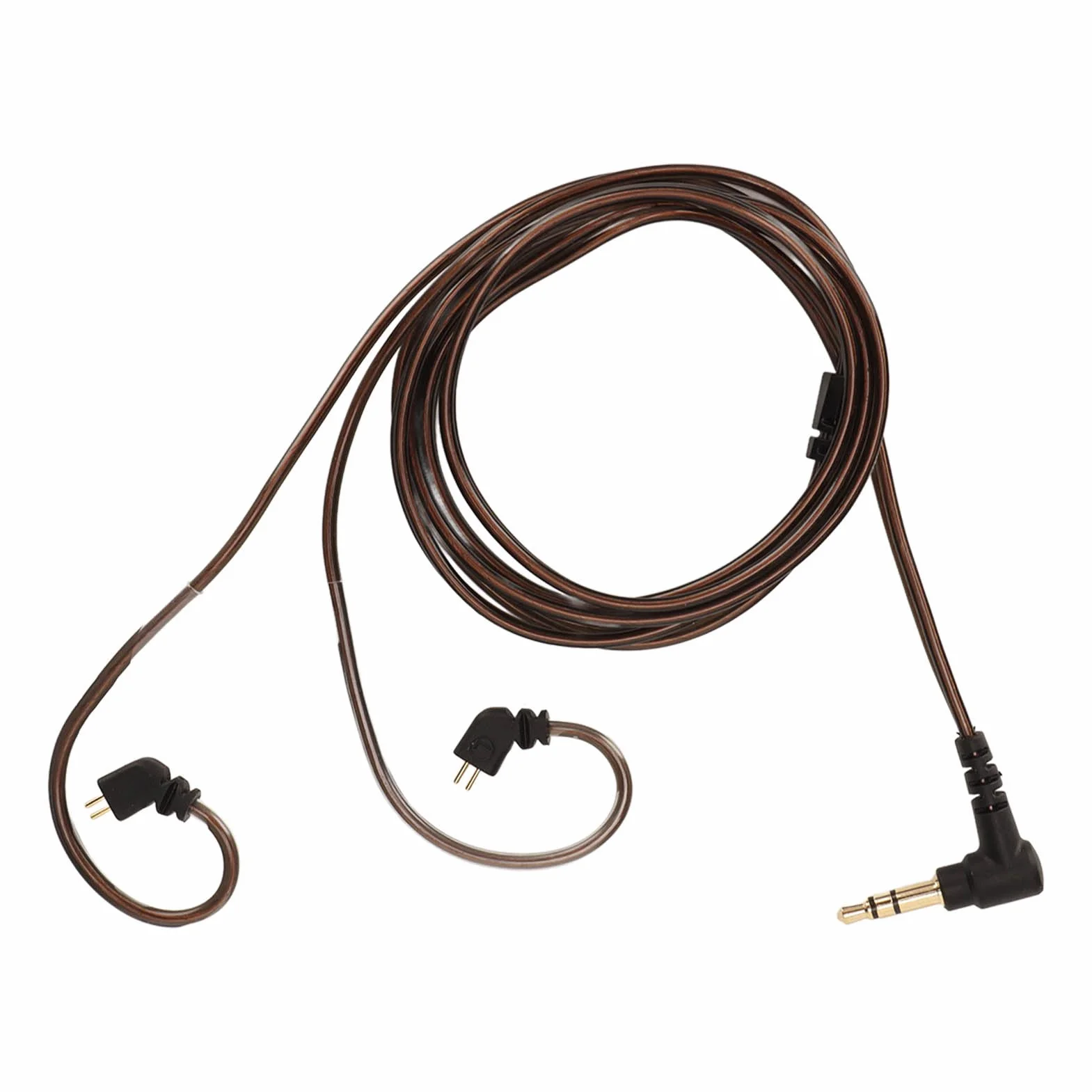 Kabel do Aktualizacji Redukcji Szumów z Mikrofonem do 2-pinowych Słuchawek 0,78 Mm, rdzeń OFC, Staranne Wykonanie, Nieplączący się, Kompatybilny z ZSN Pro ZS10 UE 18Pro CCA
