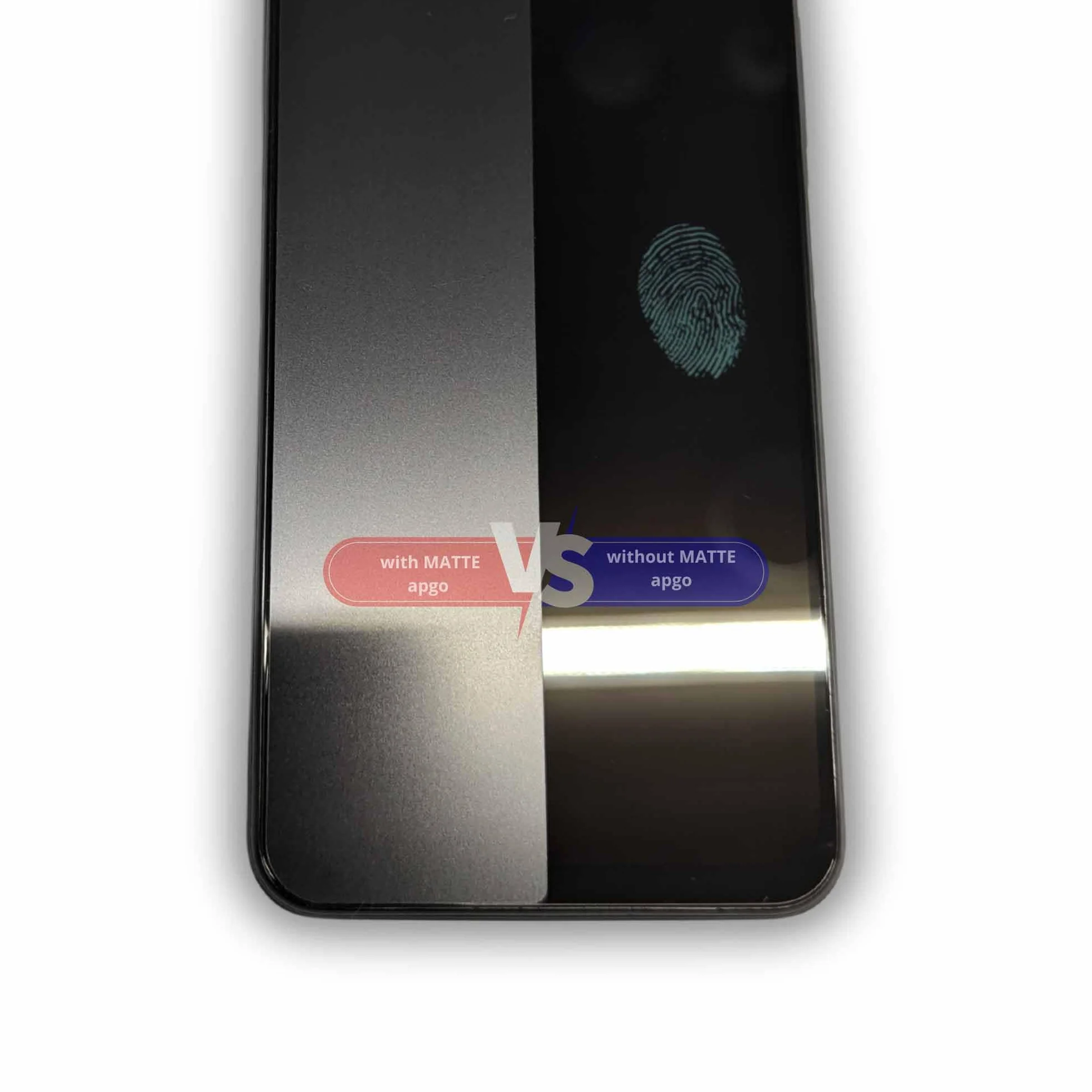 apgo MATTE Hybrid Glass Screen Protector do MSI Claw - A1M, szkło hybrydowe MATOWE, zamiennik hartowanego