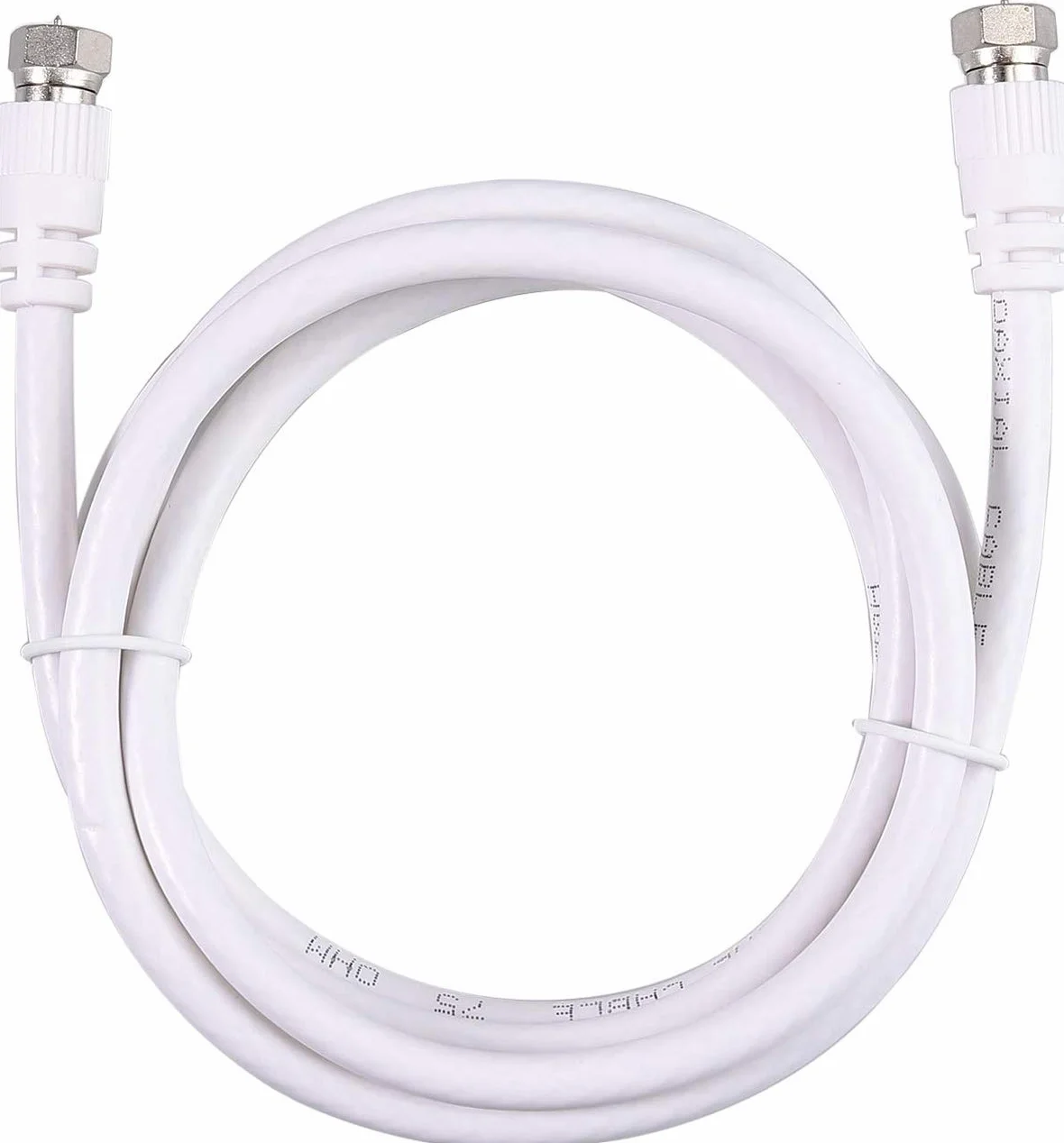 RUNCCI-YUN 2-drożny rozdzielacz telewizji satelitarnej 5-2500 MHz szerokopasmowy rozdzielacz telewizji CATV z 2 x 1,5 m kabel koncentryczny z wtyczką F do Sky Box Telewest Eurovox Starview Dreambox