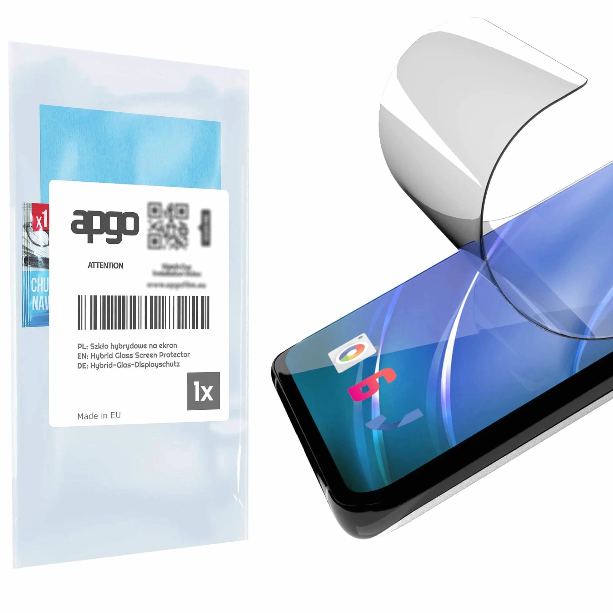 apgo Hybrid Glass Screen Protector do ONYX Boox Go, szkło hybrydowe