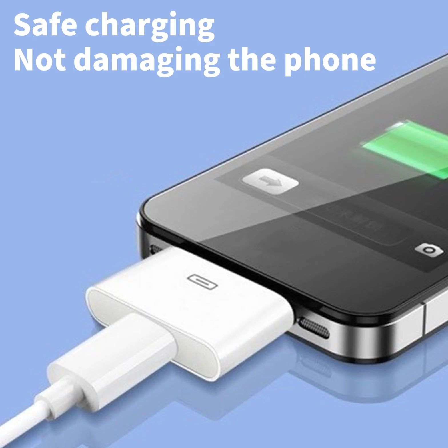 Adaptery 30-pinowe na USB C 8-pinowe do wielu urządzeń, takich jak Pad 1 2 3 i telefon 4 4S, nie są wymagane konfiguracje