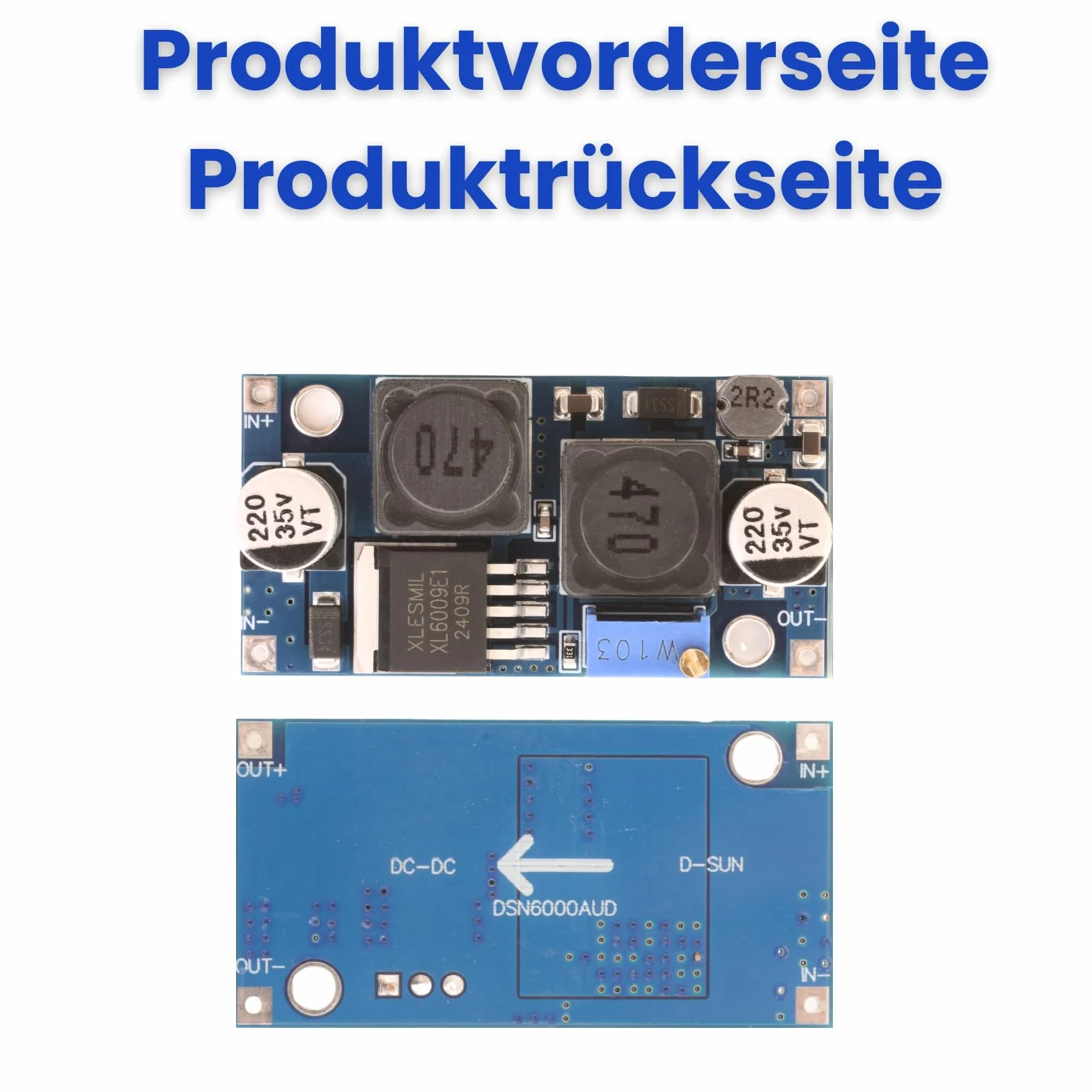 Konwerter DC-DC 1,5-35 V 3A Boost Buck XL6009 Step Up Down Regulator napięcia Zasilacz 3 sztuki