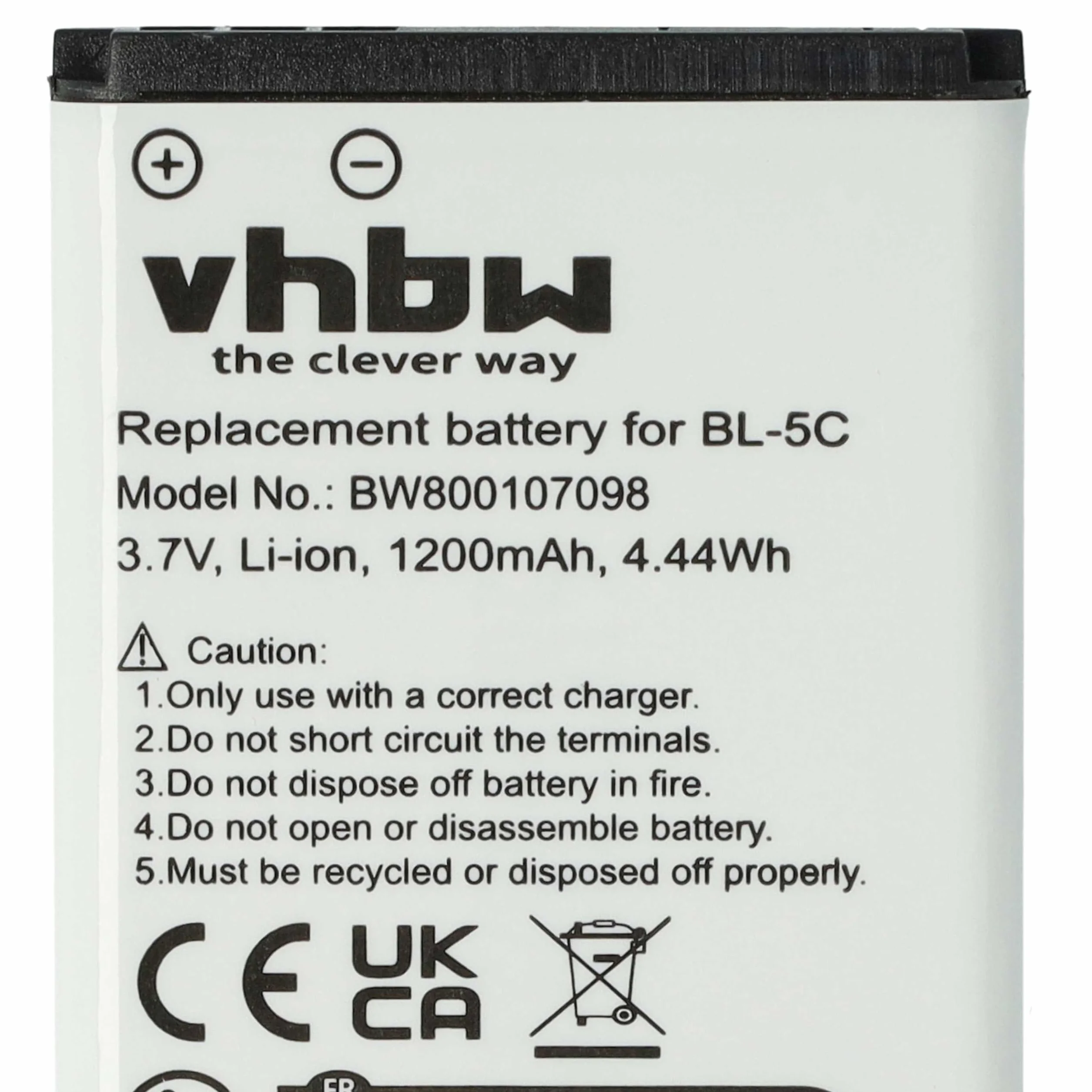 vhbw Bateria 1200mAh (3,7V) do telefonu komórkowego, Doro Primo 405 Smartphone jak RCB215.