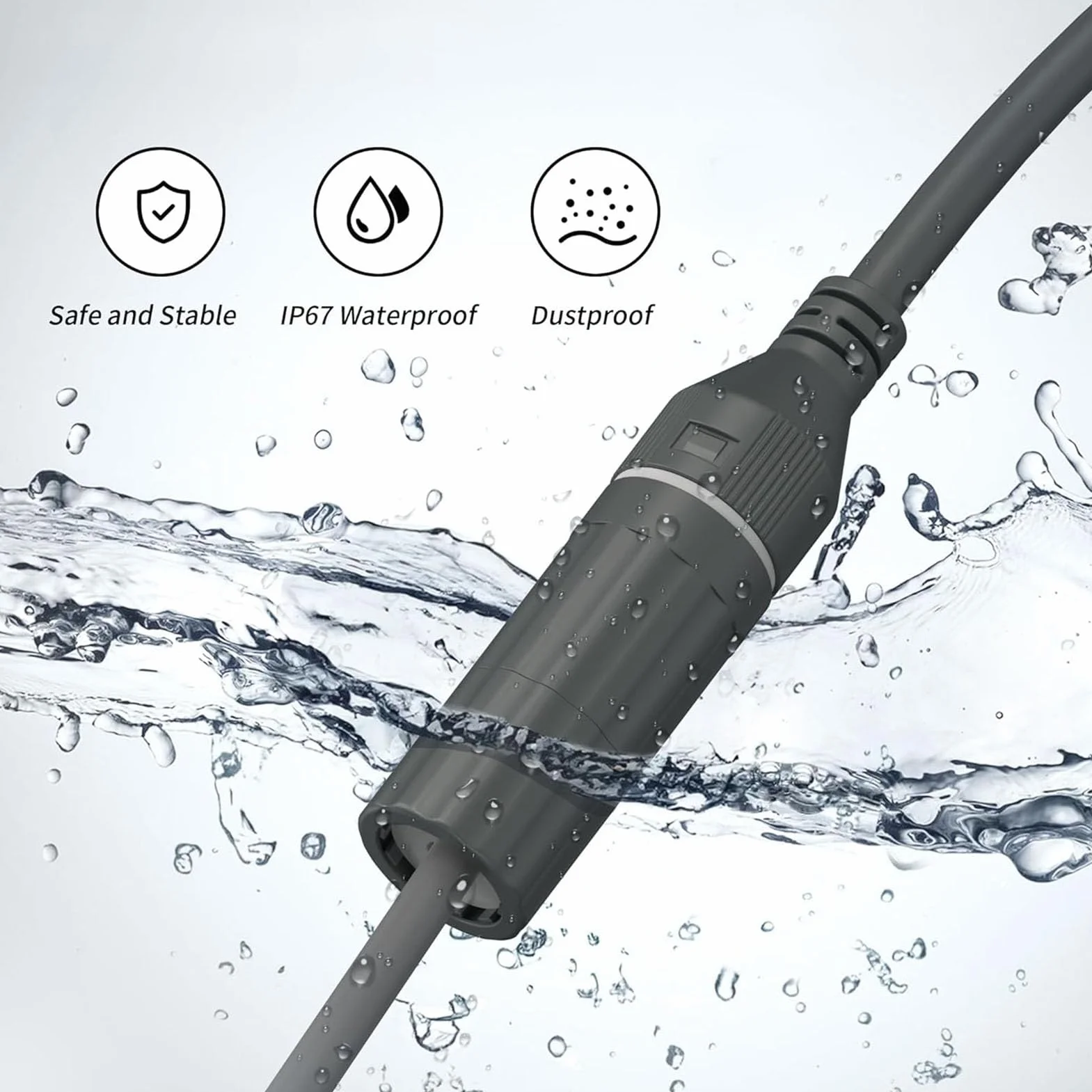 Kabel SPX na RJ45 Adapter do Gen 3, Rectangular Satellite Gen3 V3 Zamienny Adapter do Kabla, Kabel RJ45 Adaptery Złącze żeńskie do Anteny Gen3