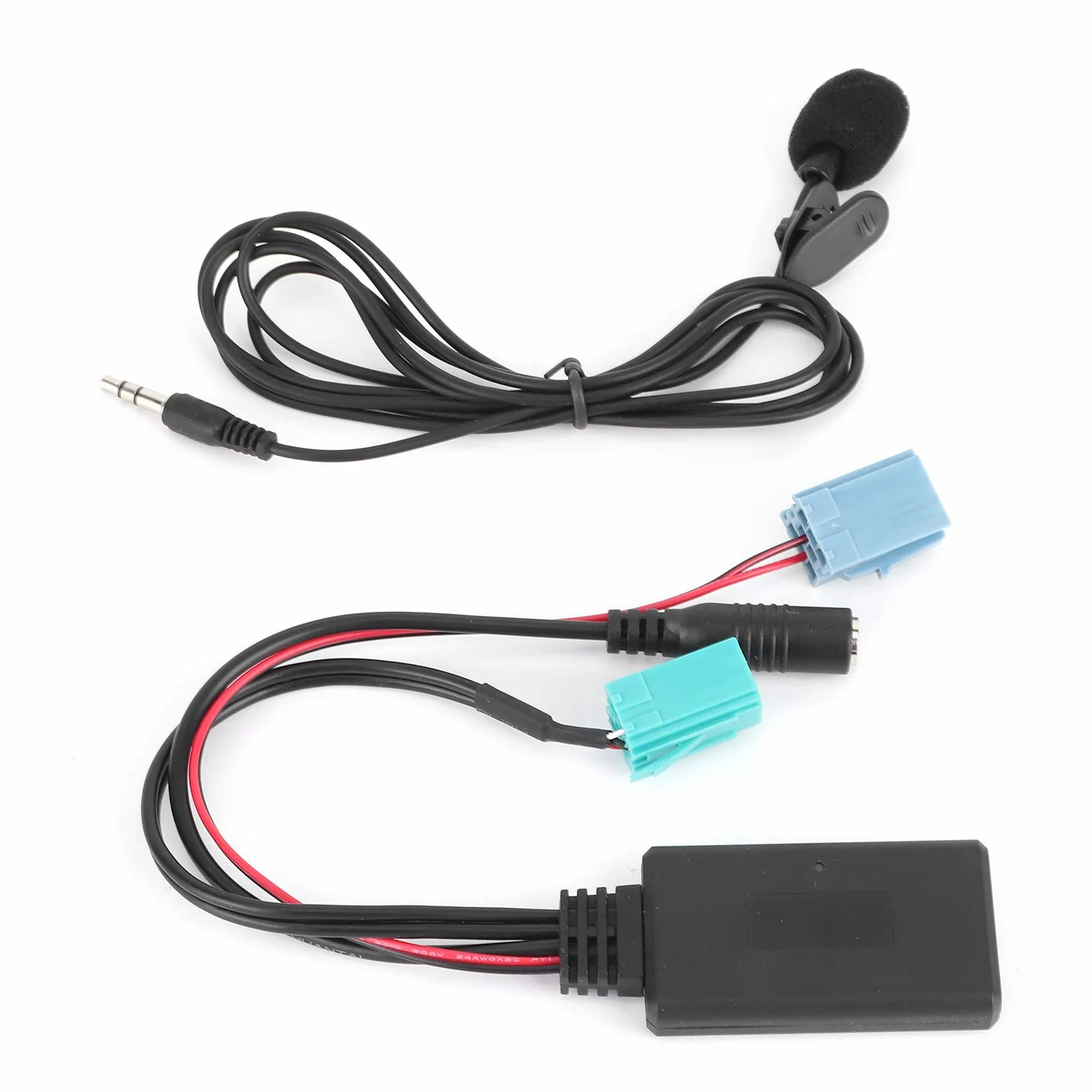 Auto Bluetooth Adapter Modul Bluetooth 5.0 Stereo AUX Musik Interface Audio Adapter mit Mikrofon Freisprechfunktion Fit für/Espace/Megane