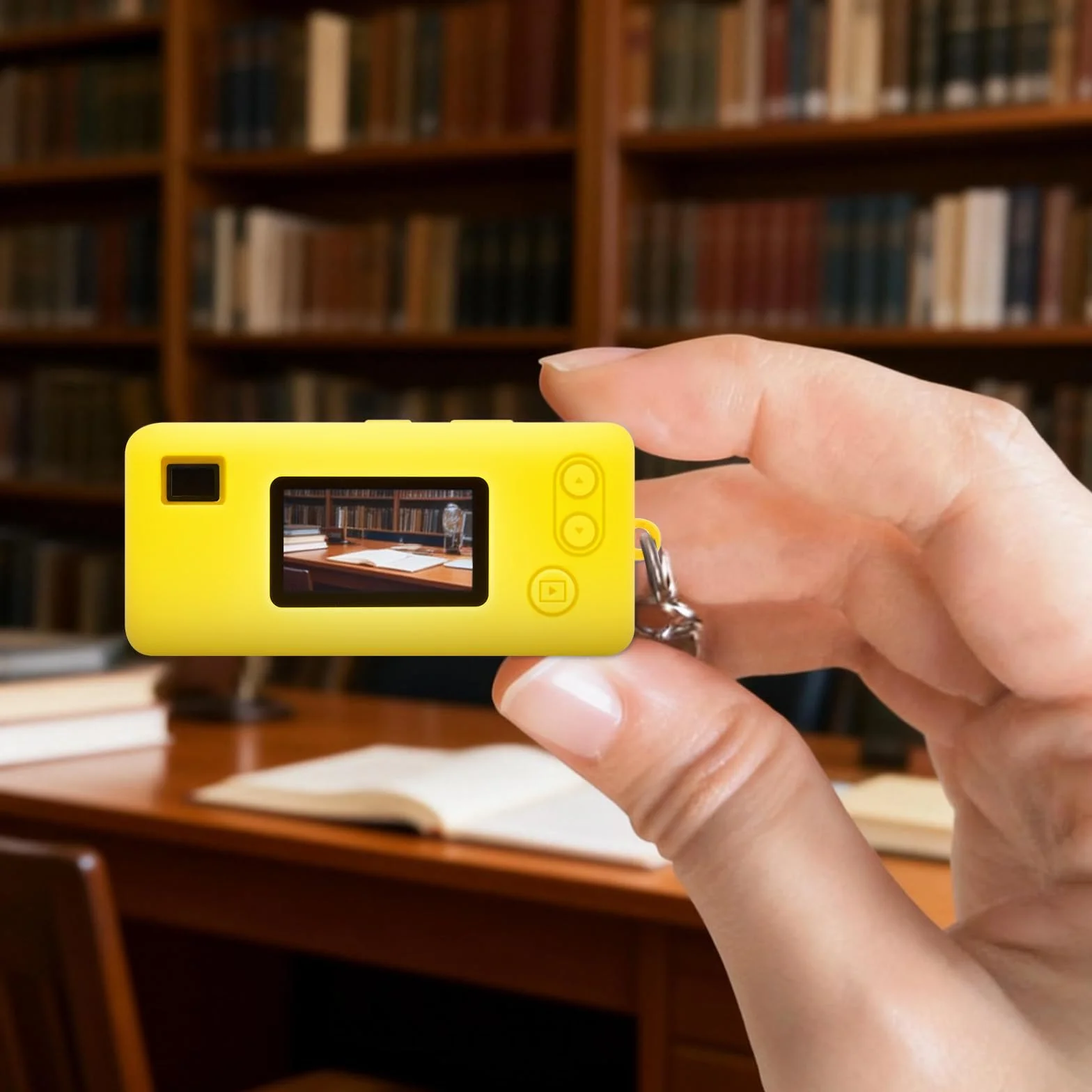 Silikonowa obudowa ochronna do Kodak Charmer aparat cyfrowy żółty