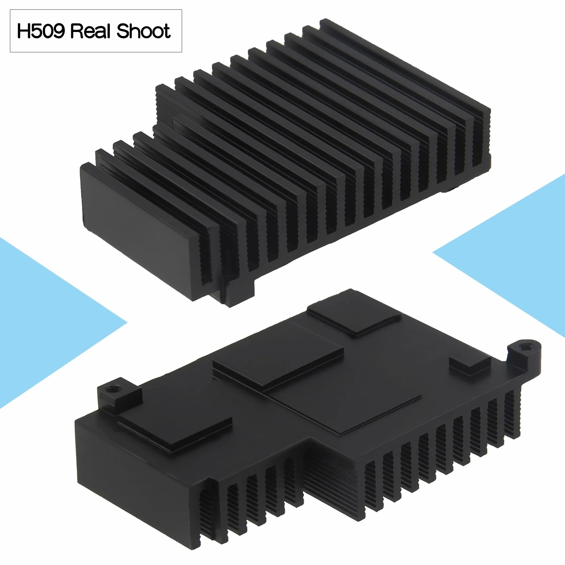 Geekworm Aluminiowy Pasywny Podgrzewacz H509 dla Raspberry Pi 5