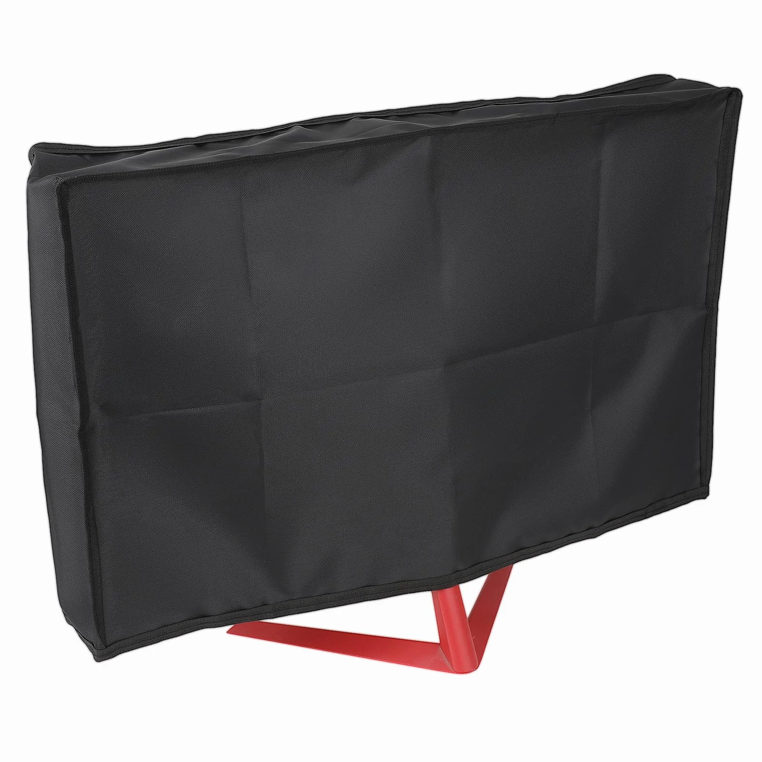 Czarne etui na monitor 24", all-inclusive etui na ekran 420D, tkanina Oxford, ochrona przed kurzem, wodoszczelna osłona na ekran PC