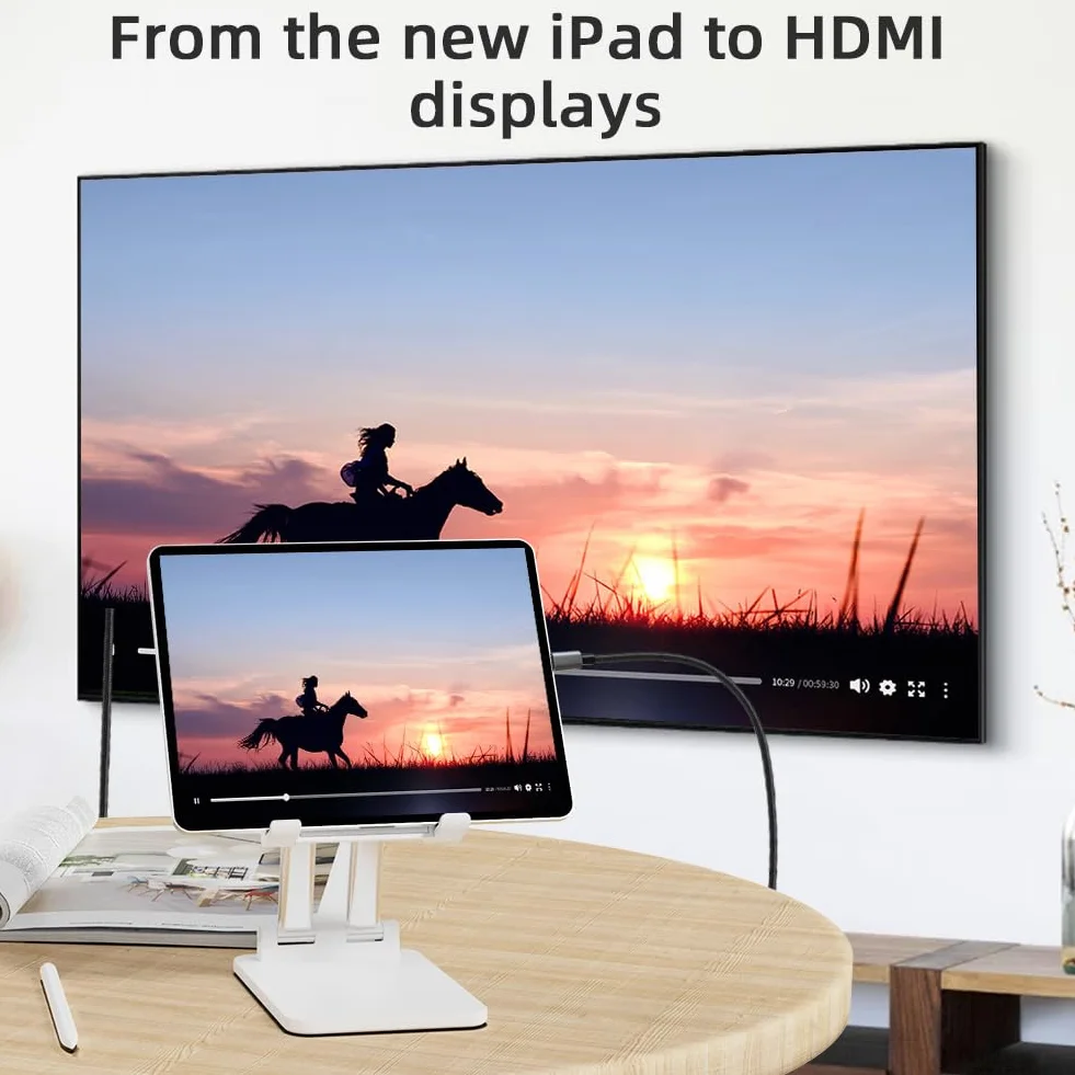 AXFEE Kabel USB C do HDMI 2 m 4K 60 Hz Ultra High Speed UHD