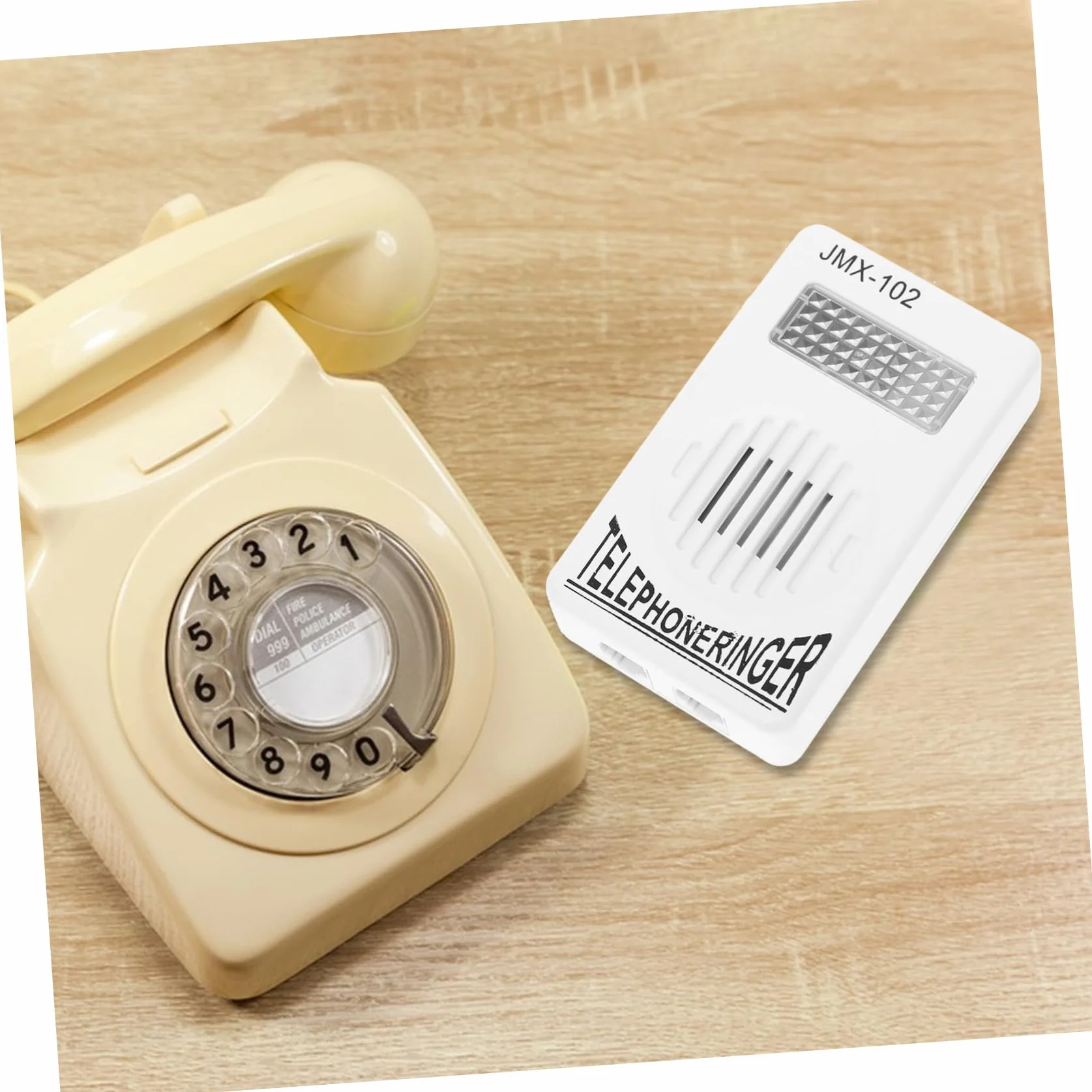 Wzmacniacz Dzwonka Telefonu Głośny Dźwięk Kompatybilny z Każdym Telefonem
