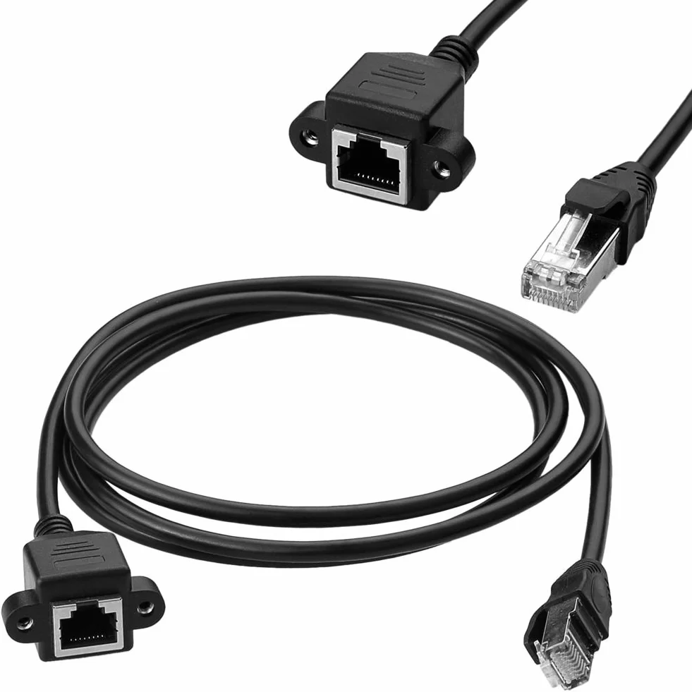 Cat5 przedłużacz Ethernet Gigabit Lan RJ45, wtyczka na gniazdo, kabel krosowy do 250 MHz FTP Molded kabel do przełącznika, routera, modemu, panelu krosowego, punktu dostępowego, paneli