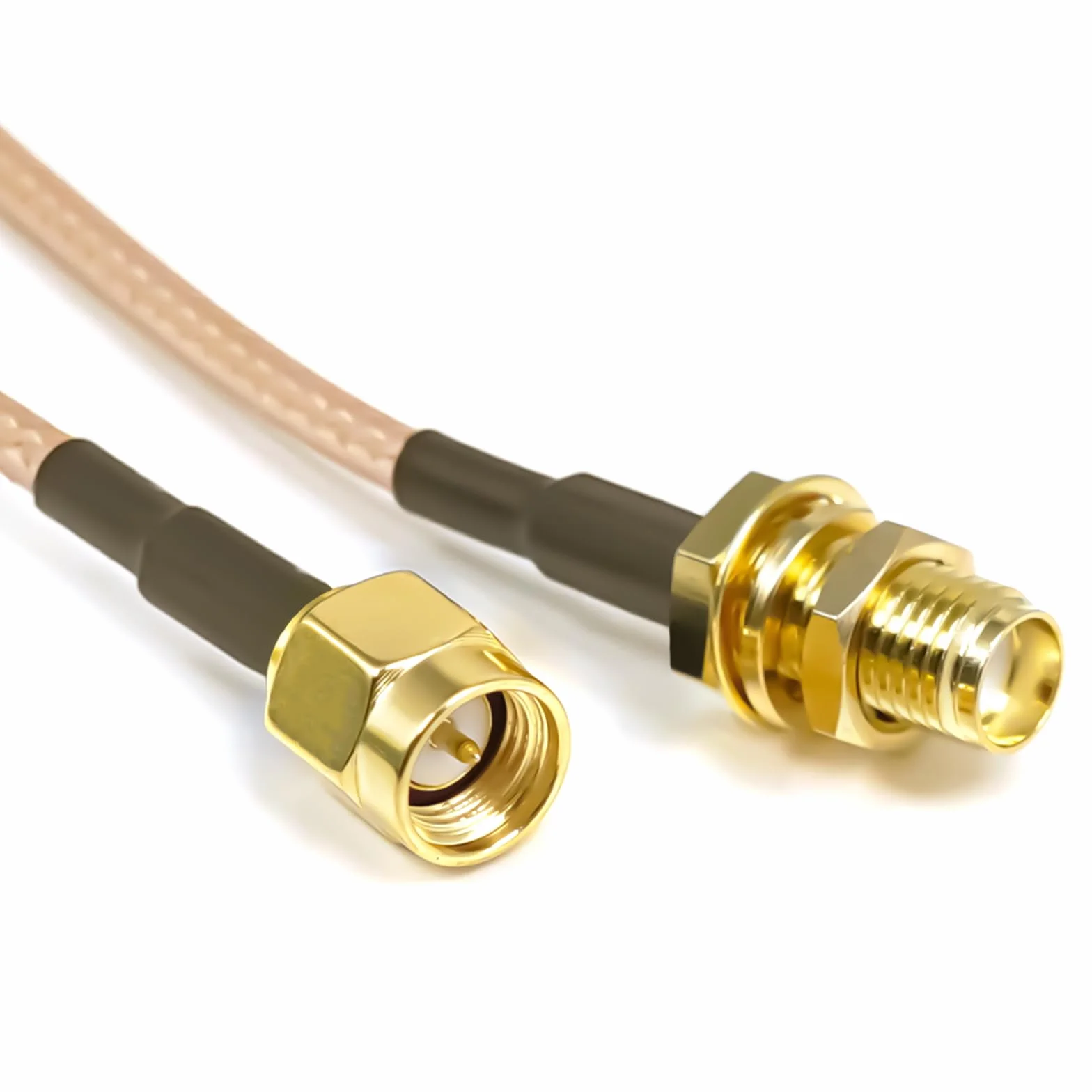 RG316 SMA kabel koncentryczny 15 cm (6 cali) SMA wtyczka do gniazda Jumper