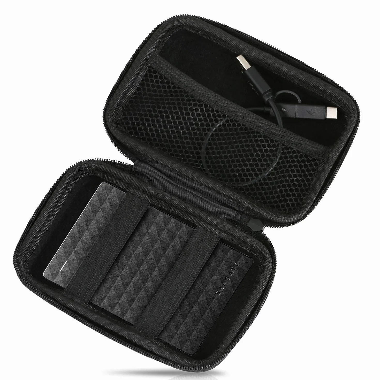 Wicked Chili 842441 Etui na Dysk Zewnętrzny 2.5 cali, Czarny