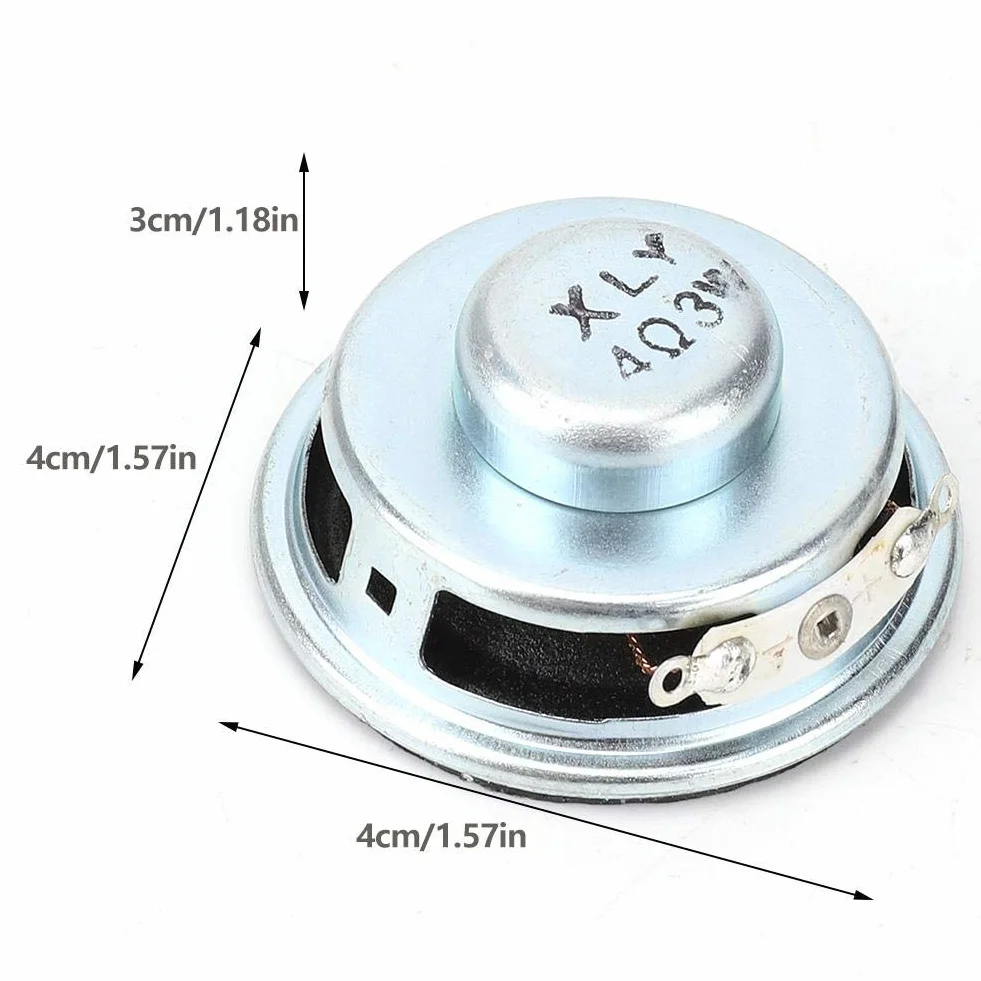 TANUS 2 szt. 3W 4 | Stereo Woofer Lautsprecher fùr Mini Verst? rker