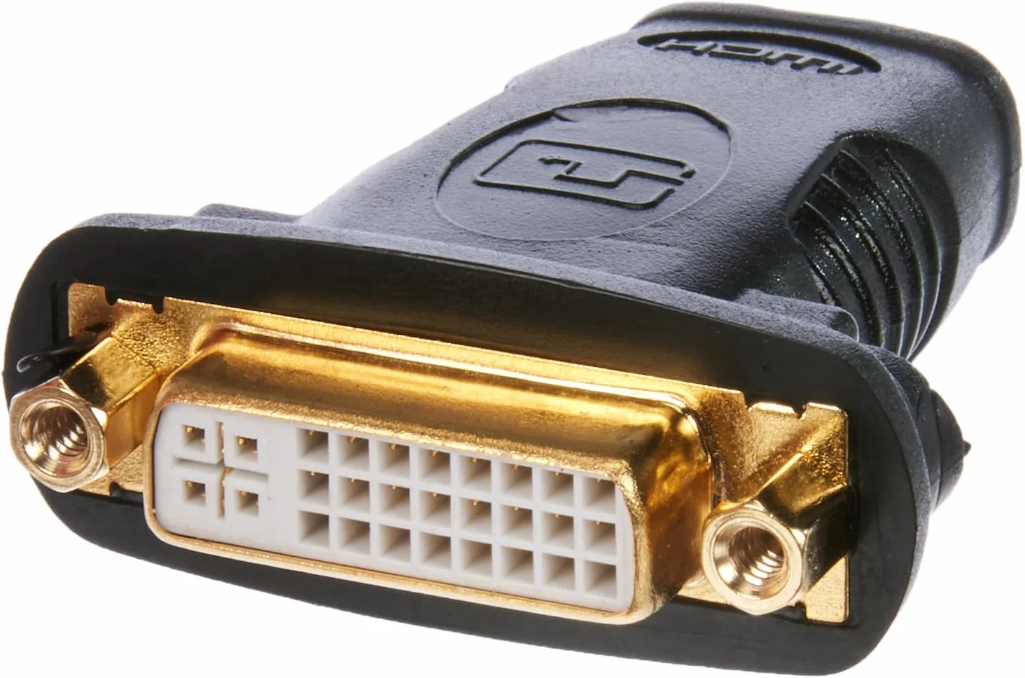 Goobay 68690 adapter HDMI/DVI-I, pozłacany, żeński, typ A