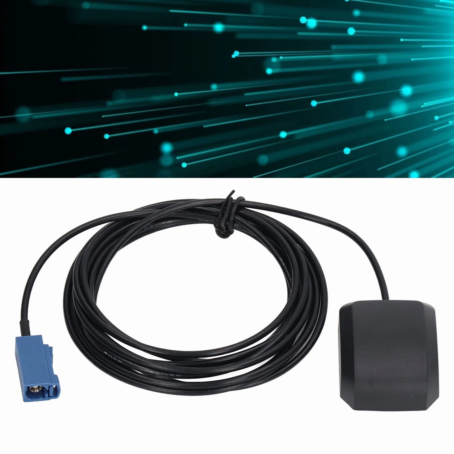 Aramox Antena Nawigacyjna GPS 1575.42MHz 3V-5V Wodoodporna Kompaktowa do SYNC 3