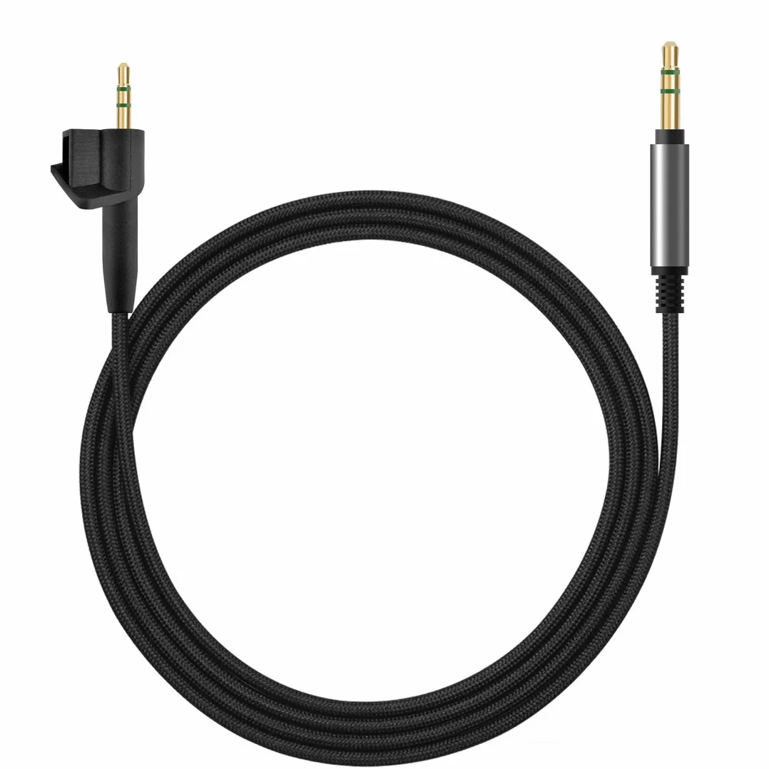Geekria Kabel audio kompatybilny z Bose Around-Ear AE2/AE2i/AE2w, przewód stereofoniczny pleciony nylon 2,5 mm 1,2 m