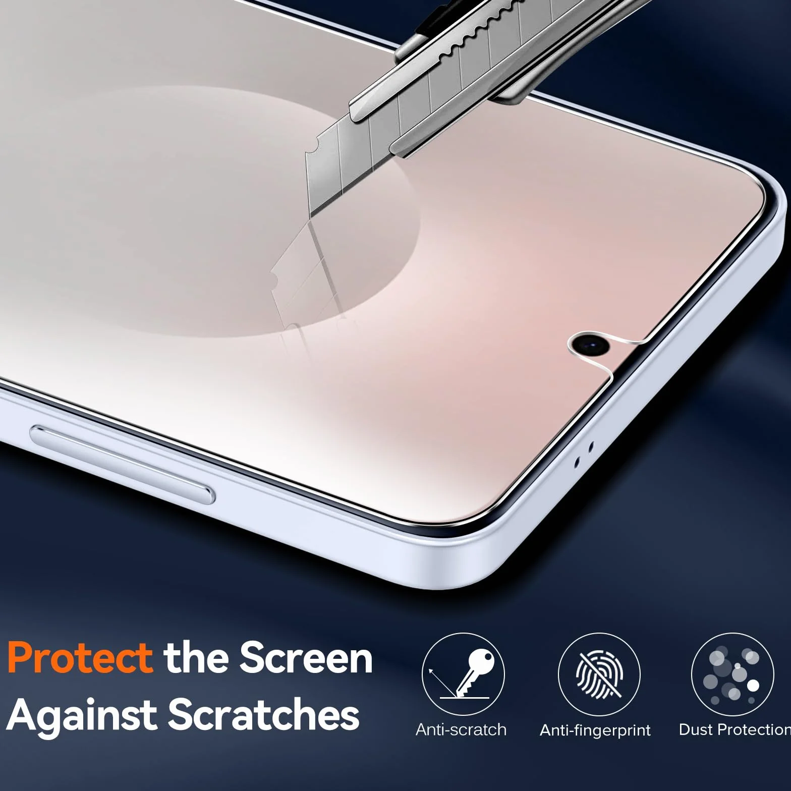 ivoler 3 w 1 Przezroczyste etui do Samsung Galaxy S25 Edge z 2 sztukami szkła hartowanego, [nigdy nie żółty] [Ochrona wojskowa] [Ochrona aparatu] Przezroczysta ochrona przed wstrząsami