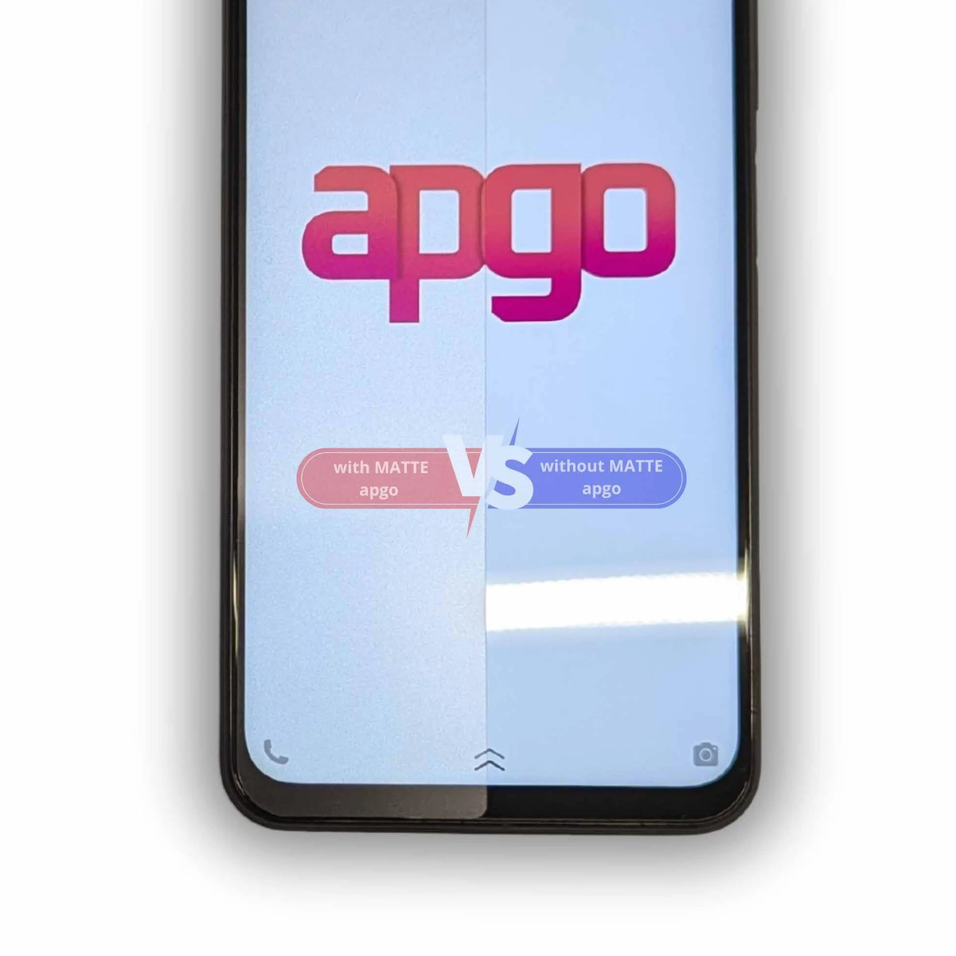apgo MATTE Hybrid Glass Screen Protector do MSI Claw - A1M, szkło hybrydowe MATOWE, zamiennik hartowanego