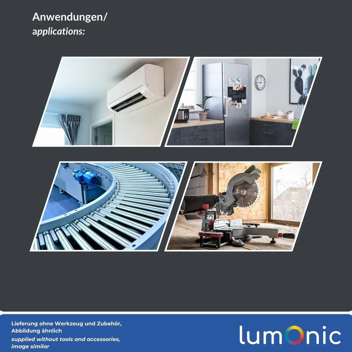 Lumonic Kondensator rozruchowy 20µF 450V | z WtyczkaX I 38x75mm I 20uF I Kondensator silnikowy z plastikowa obudowa I Kondensator operacyjny I do pomp, kosiarek, narzedzi