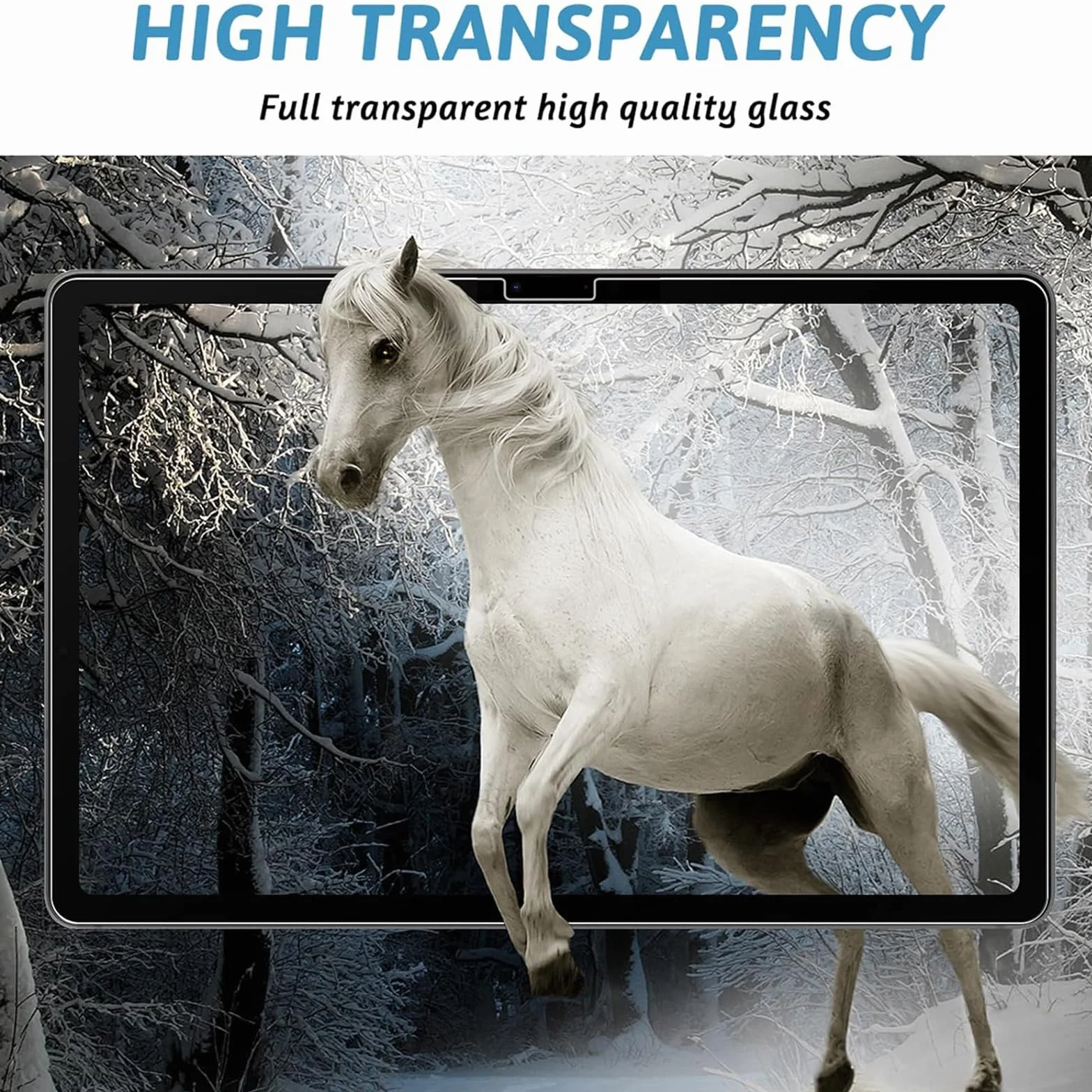 2-pak ochraniaczy ekranu do iPada 9. generacji, iPada 8. / 7. generacji, folia ze szkła hartowanego – iPad 25.6 cm 2021/2020/2019