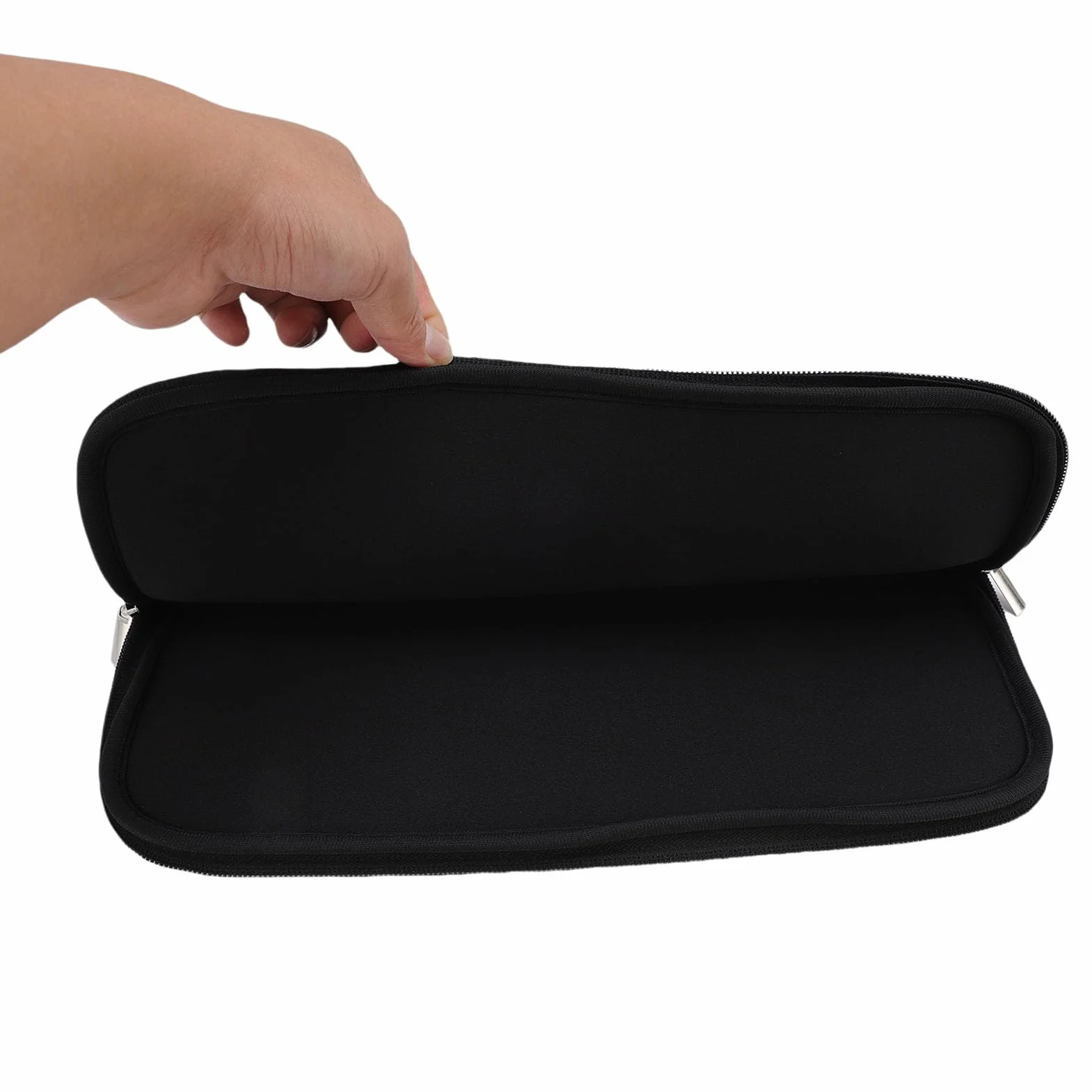 Torba na Tablet Premium z Pianki Neoprenowej z Miękkim Zamkiem Błyskawicznym, Torba Podróżna na Tablet z wodoodporną funkcją do Ochrony urządzeń Elektronicznych - Czarna (13 cali)