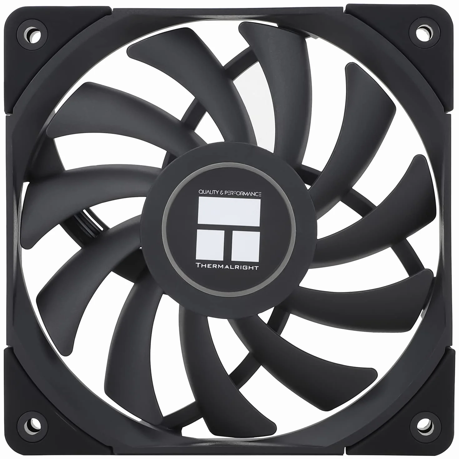 Thermalright C12015B Wentylator obudowy komputera 120 mm 15 mm 4-pin PWM cichy czarny