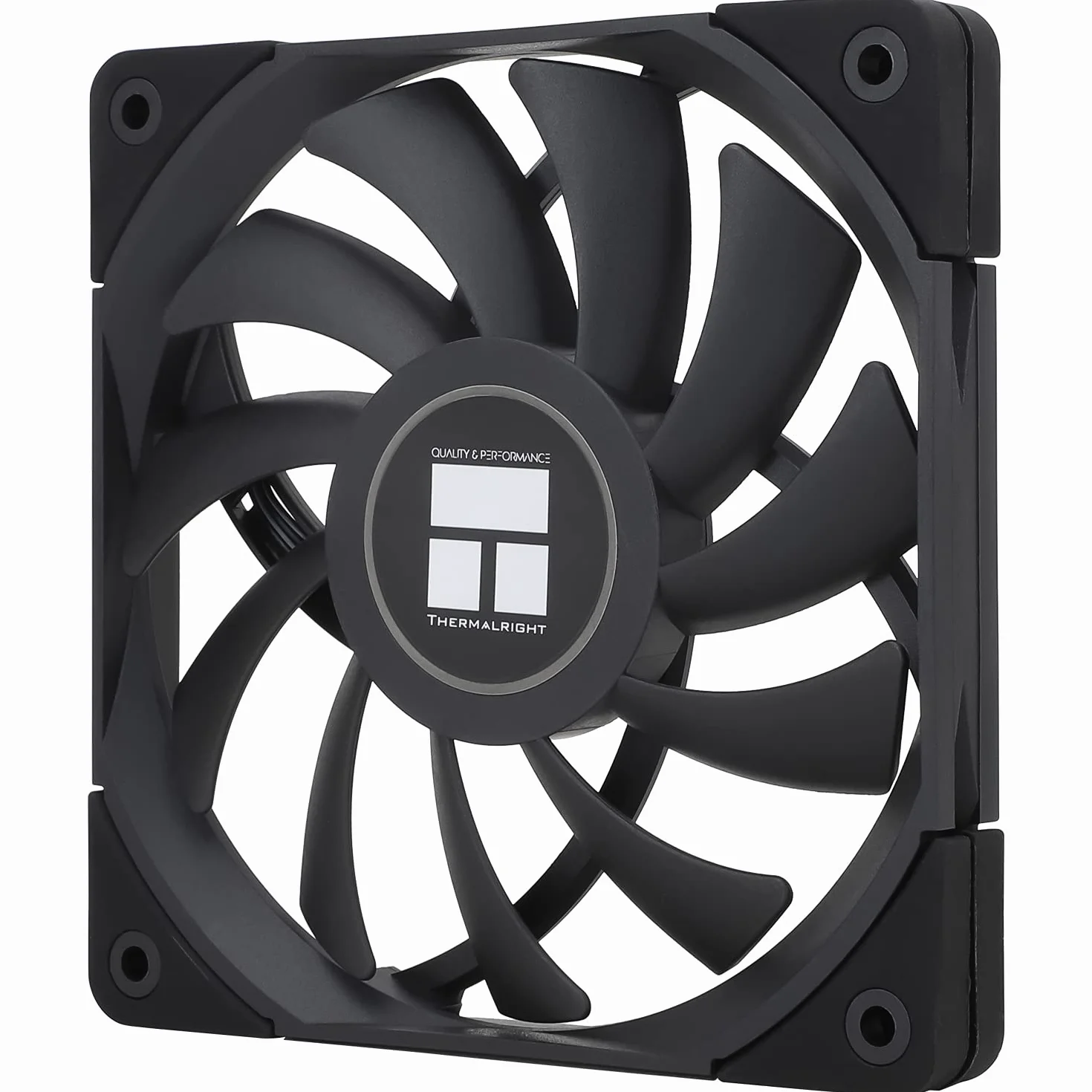 Thermalright C12015B Wentylator obudowy komputera 120 mm 15 mm 4-pin PWM cichy czarny