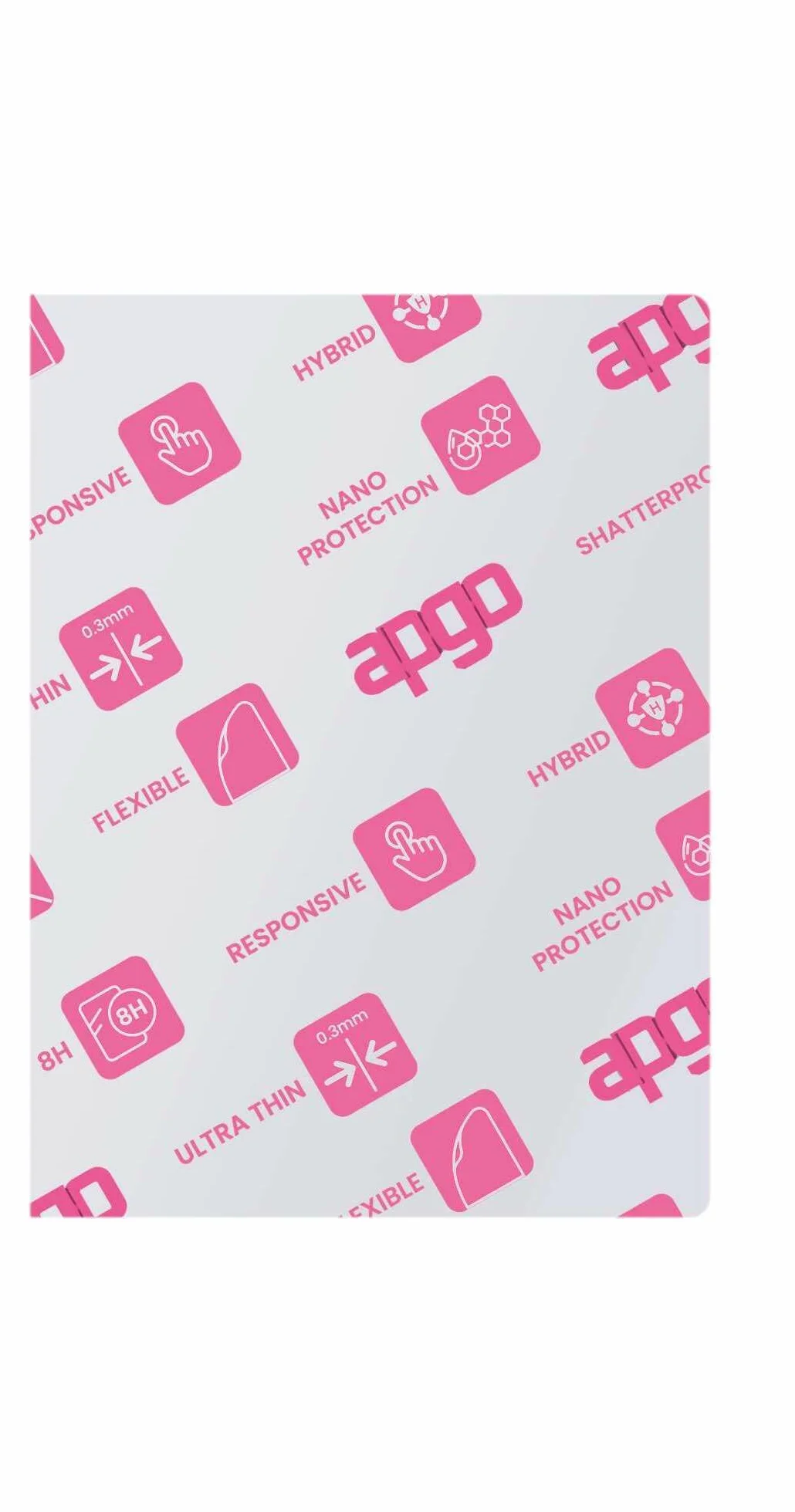 apgo Hybrid Glass Screen Protector do ONYX Boox Go, szkło hybrydowe