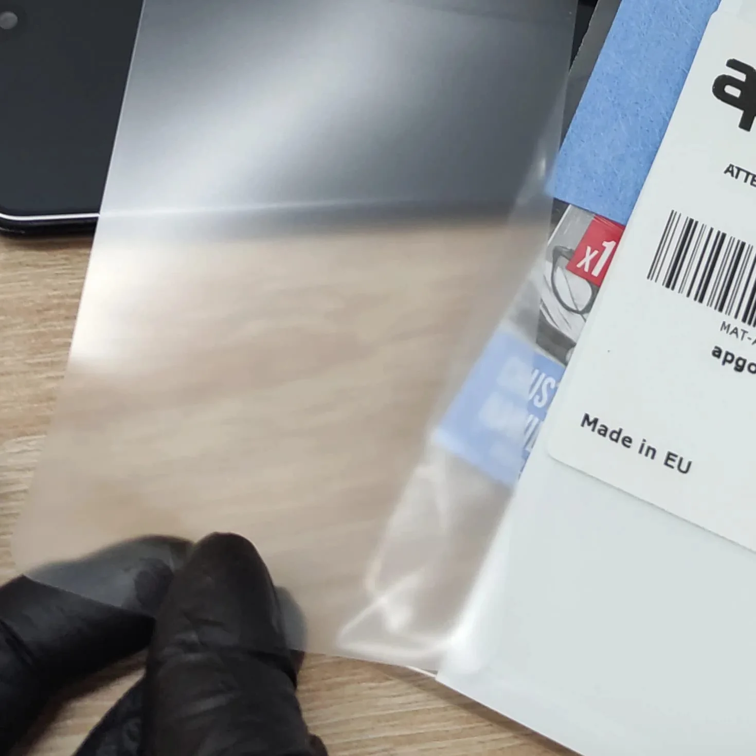 apgo MATTE Hydrogel Screen Protector for Garmin Edge Explore 2, folia hydrożelowa, z warstwą pozycjonującą, łatwa instalacja