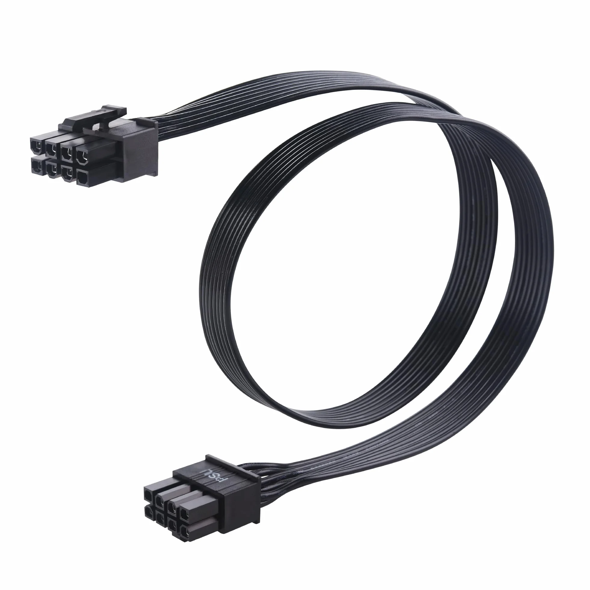 Cable Matters kabel zasilania GPU 8-pin – 0,6 m, 8-pin PSU (EPS/ATX) męski do PCIe 6+2-pin męski, zgodny z Corsair Type 3/Type 4, nie do EVGA