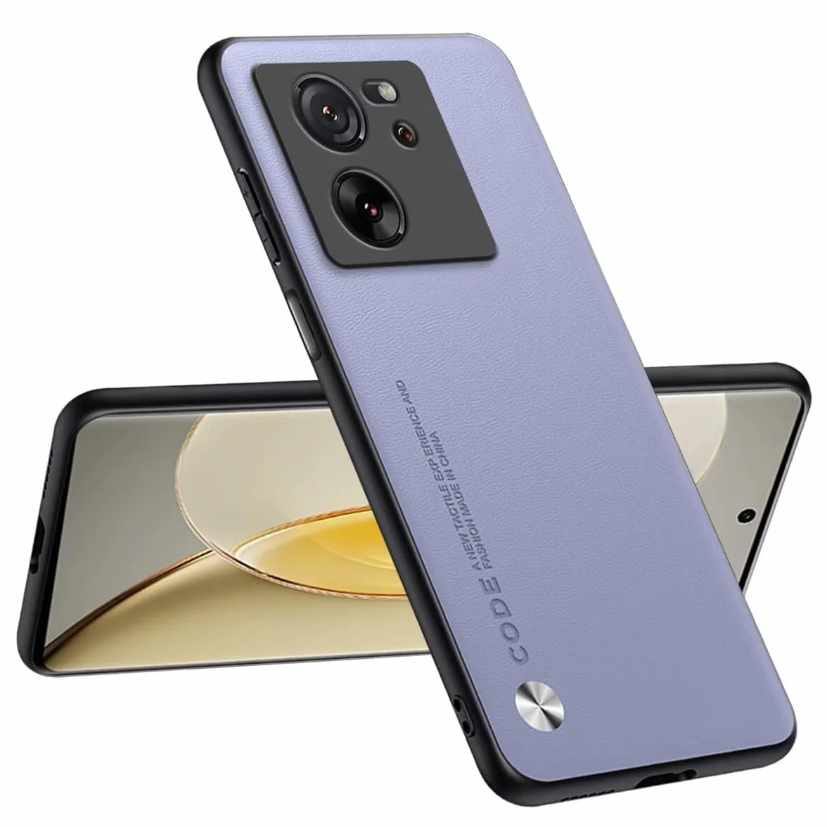 Topme Etui na telefon komórkowy kompatybilne z Xiaomi MI 13T / Xiaomi MI 13T Pro (6,67") – bezpieczna i stylowa ochrona – jasny fiolet